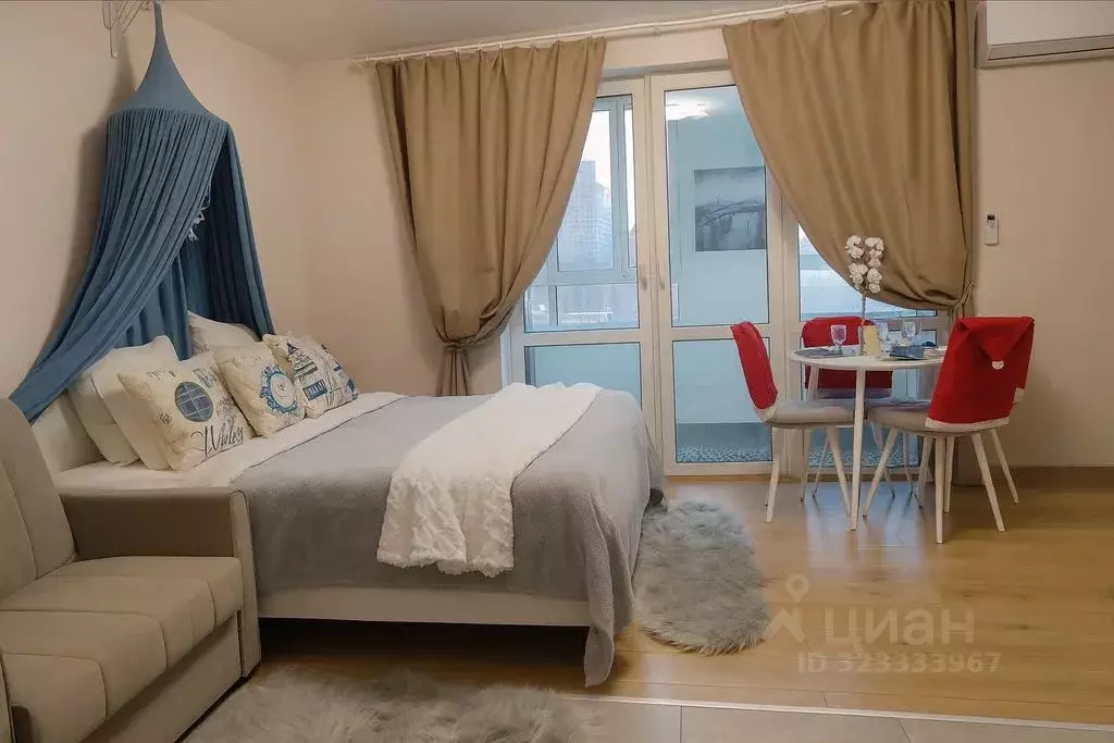 Студия Нижегородская область, Нижний Новгород ул. Родионова, 31 (32.0 ... - Фото 1