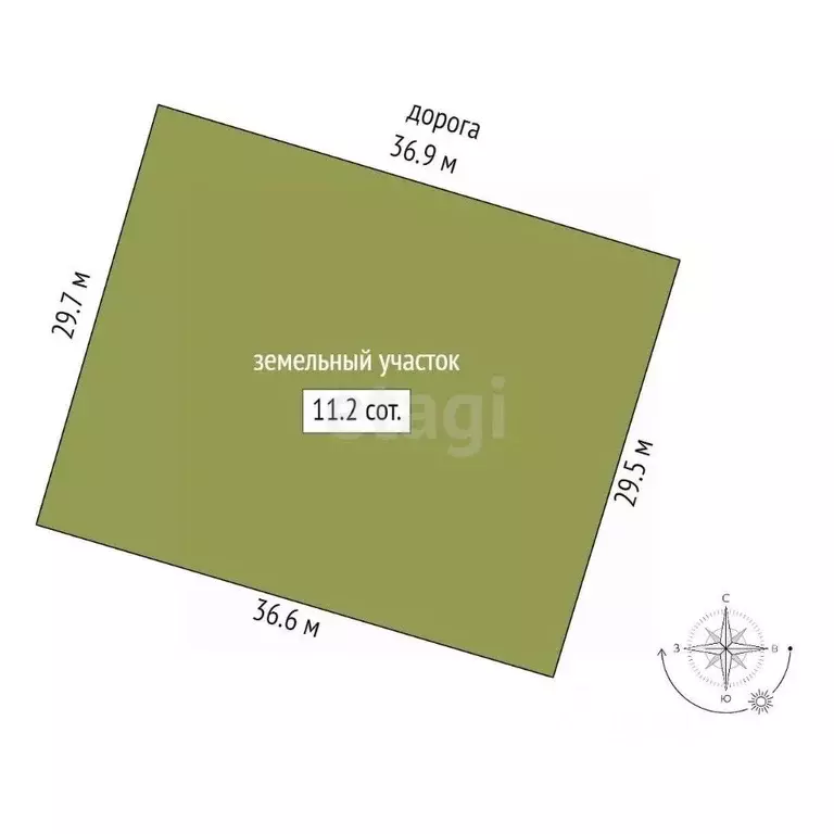 Участок в Калужская область, Перемышльский район, Ахлебинино с/пос, с. ... - Фото 2