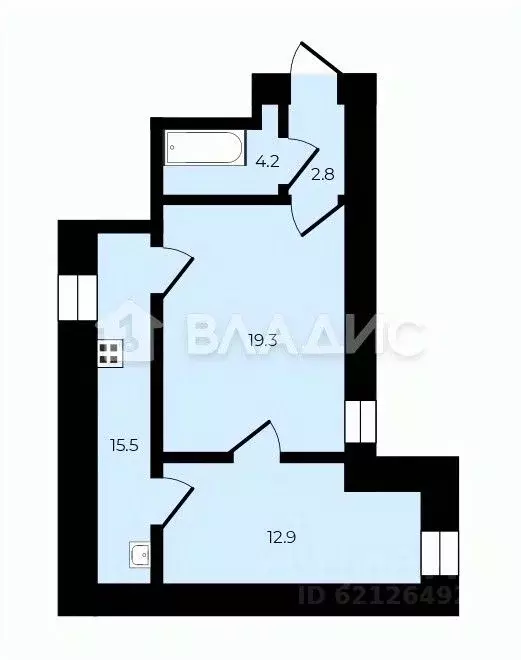2-к кв. Санкт-Петербург 4-я Советская ул., 8 (50.7 м) - Фото 2