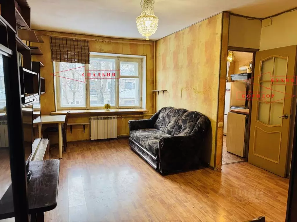 2-к кв. Московская область, Дмитров ул. Космонавтов, 3 (40.5 м) - Фото 2