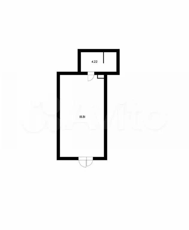 Офис, 22.9 м - Фото 0