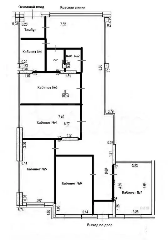 Кабинет мастера, 26.7 м - Фото 0