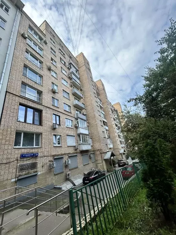 2-к кв. Москва 1-й Смоленский пер., 24 (47.0 м) - Фото 2