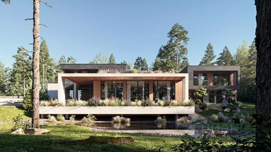 Коттедж в Ленинградская область, Выборгский район, Первомайское с/пос, ... - Фото 2