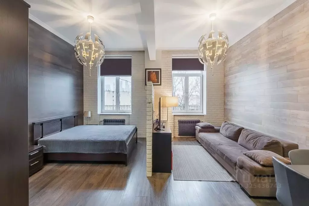 Студия Москва 2-й Хорошевский проезд, 9К1 (37.0 м) - Фото 1