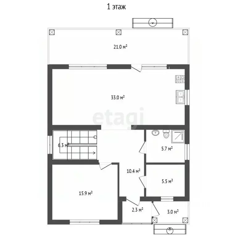 Дом в Тюменская область, Тюмень СОСН Березовое Озеро тер., ул. ... - Фото 2