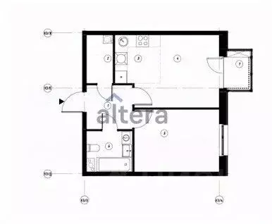2-к кв. Татарстан, Казань ул. Гаврилова, 5 (42.2 м) - Фото 0