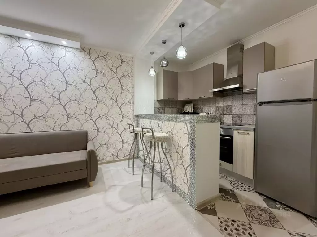 Студия Московская область, Домодедово Южный мкр, ул. Курыжова, 32 ... - Фото 1