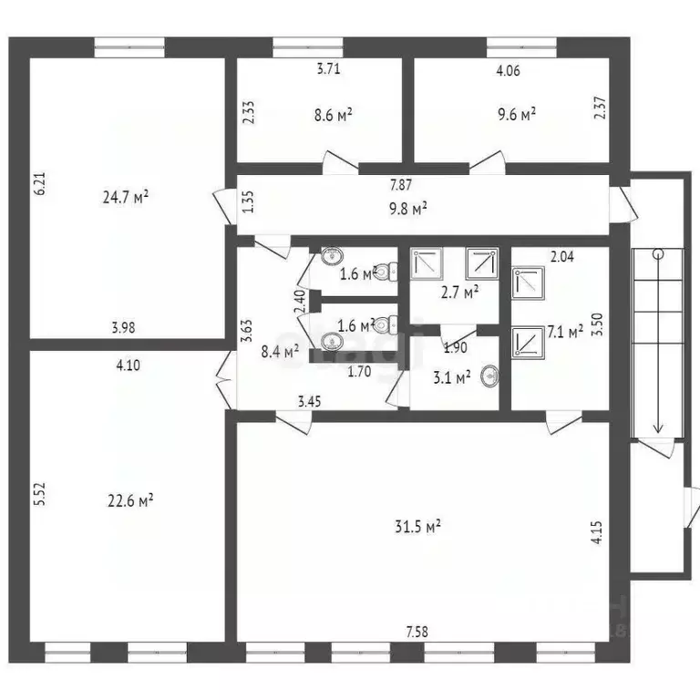 Помещение свободного назначения в Ростовская область, Ростов-на-Дону ... - Фото 2