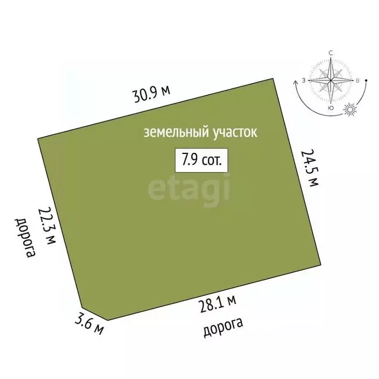 Участок в Крым, Ленинский район, Калиновское с/пос, Акташ-Кетен СТ  ... - Фото 2