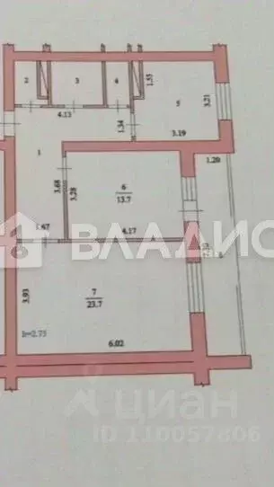 2-к кв. Волгоградская область, Волгоград Новоремесленная ул., 3 (65.8 ... - Фото 2
