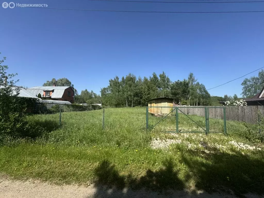 Участок в посёлок станции Манихино, Первомайская улица (10 м) - Фото 1
