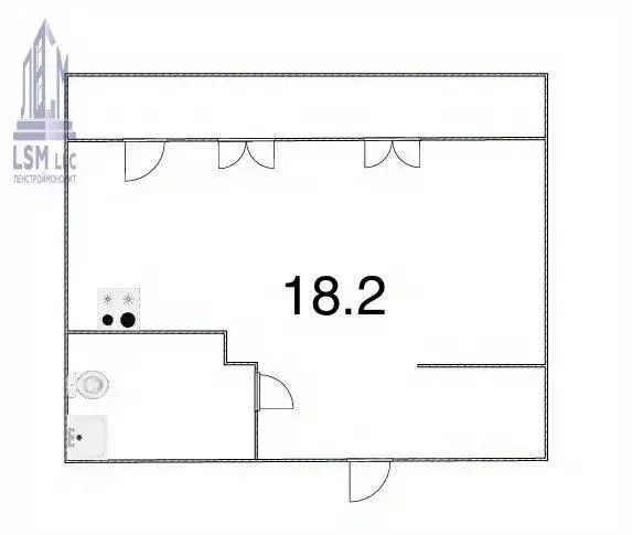 Студия Ленинградская область, Кудрово г. Всеволожский район, Заневское ... - Фото 1