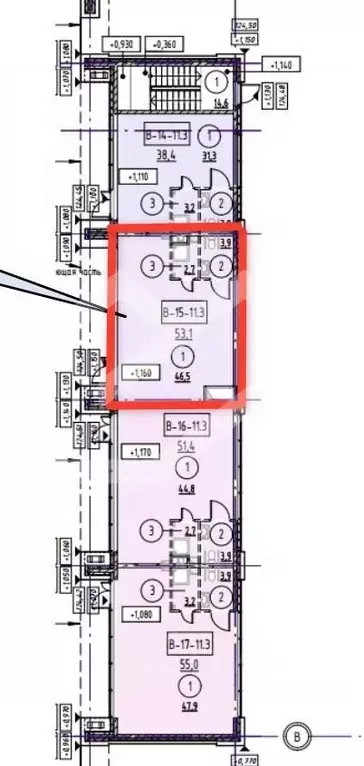 Торговая площадь в Москва 3-я оч., Шагал жилой комплекс, к10 (53 м) - Фото 2