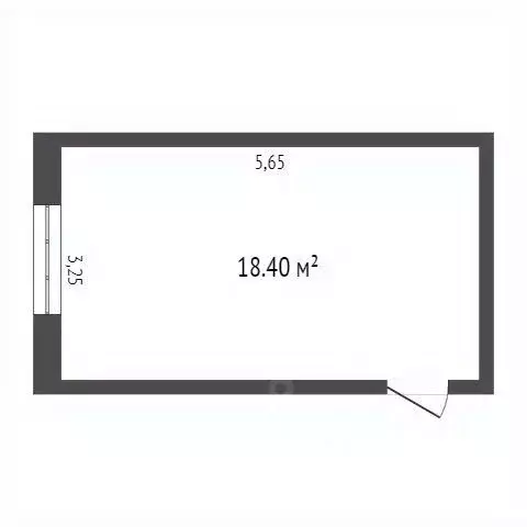 Комната Белгородская область, Белгород Народный бул., 17 (18.0 м) - Фото 2