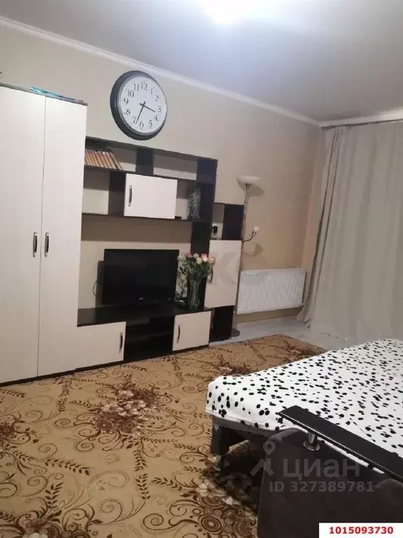 1-к кв. Краснодарский край, Краснодар Музыкальный мкр, ул. Имени ... - Фото 1