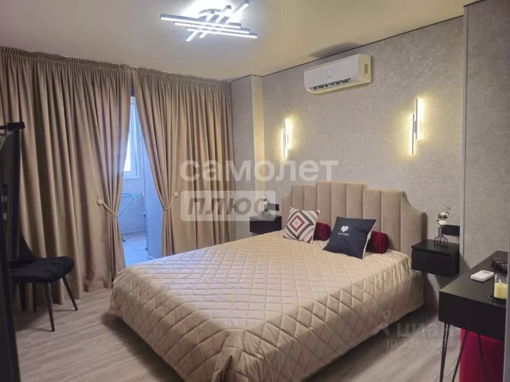 2-к кв. Кабардино-Балкария, Нальчик ул. Идарова, 166 (52.0 м) - Фото 1