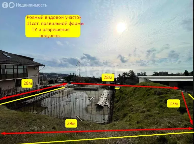 Участок в Ялта, Нижнедарсановская улица (11.5 м) - Фото 1