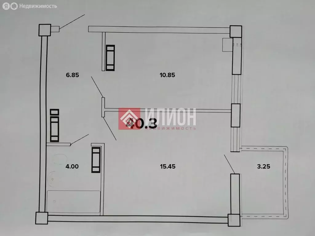 1-комнатная квартира: Севастополь, Античный проспект, 12 (40 м) - Фото 0