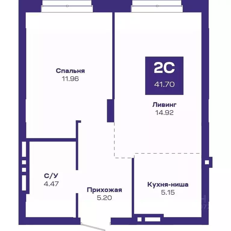 2-к кв. Новосибирская область, Новосибирский район, Краснообск рп ... - Фото 1