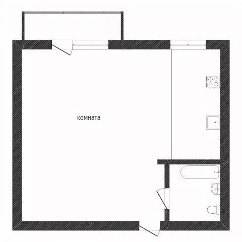Студия Бурятия, Улан-Удэ просп. Строителей, 5А (35.0 м) - Фото 1