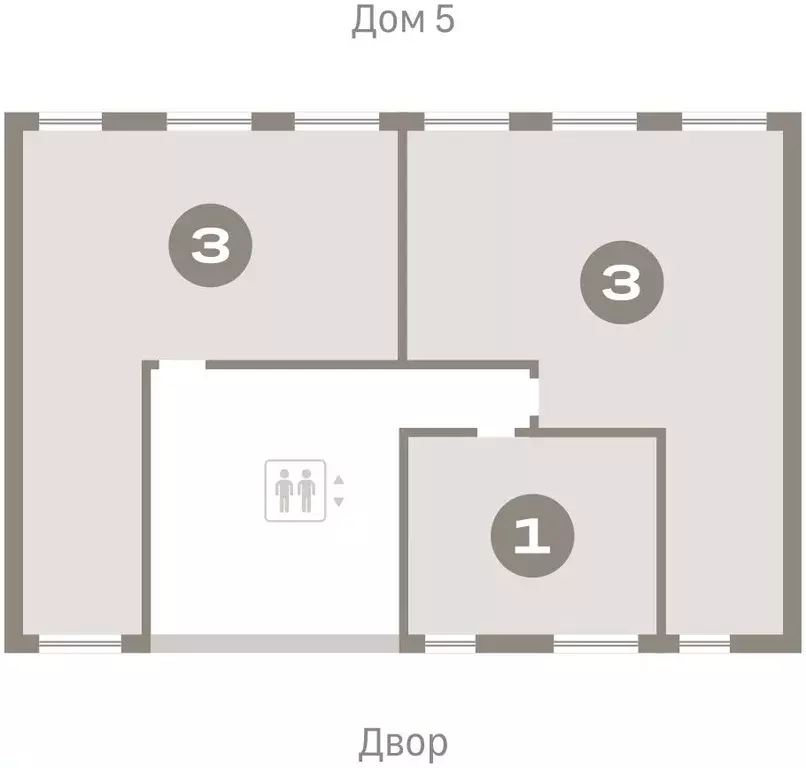 1-к кв. Свердловская область, Екатеринбург Брусника в Академическом ... - Фото 1