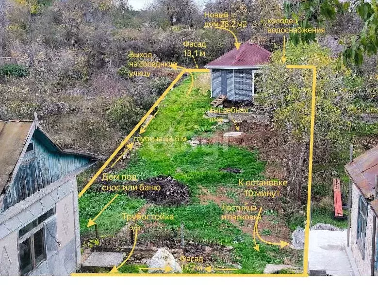 Участок в Севастополь Движенец садоводческое товарищество, 15 (7.62 ... - Фото 1