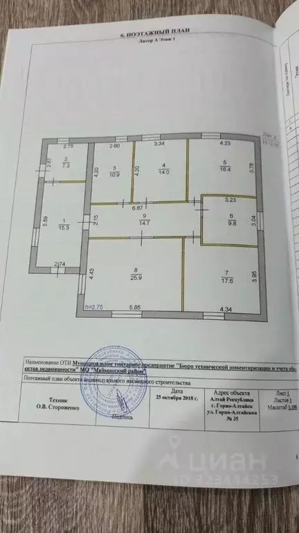 Дом в Алтай, Горно-Алтайск ул. Горно-Алтайская, 35 (130 м) - Фото 1