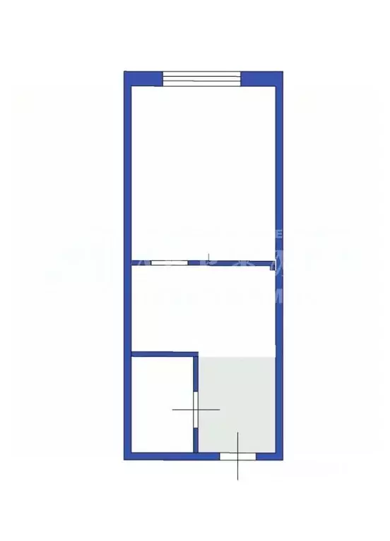 1-к кв. Кемеровская область, Кемерово Ногинская ул., 10а (23.0 м) - Фото 1