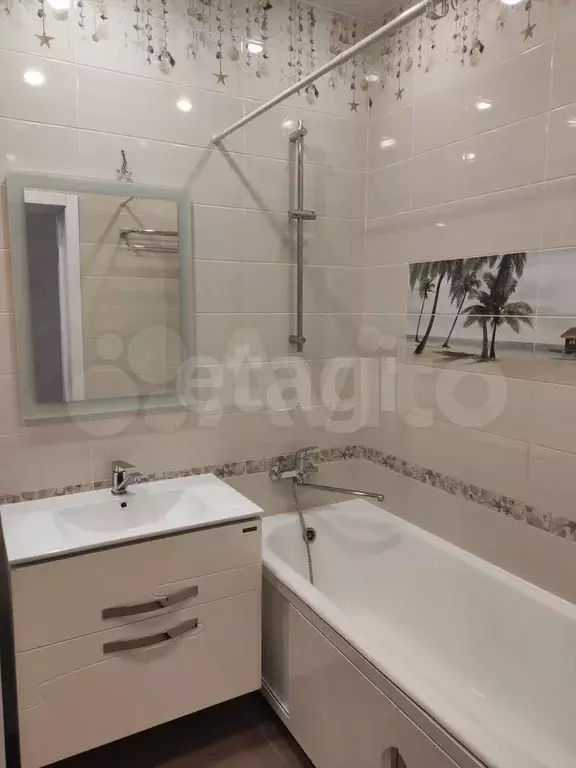 1-к. квартира, 42 м, 8/17 эт. - Фото 1