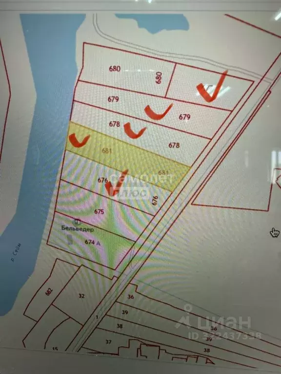 Участок в Курская область, Октябрьский район, Черницынский сельсовет, ... - Фото 1