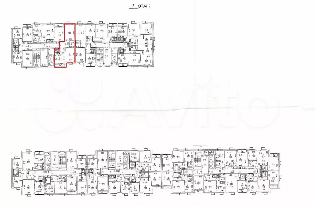 Аукцион: 2-к. квартира, 60,2 м, 3/14 эт. - Фото 1