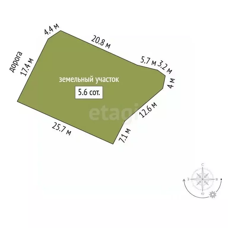 Участок в Крым, Феодосия ул. Водосточная (5.61 сот.) - Фото 2