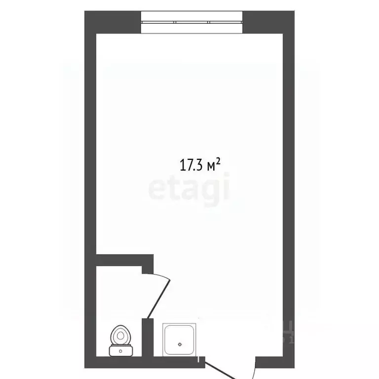 Студия Тюменская область, Тюмень ул. Энергетиков, 60а (17.3 м) - Фото 2