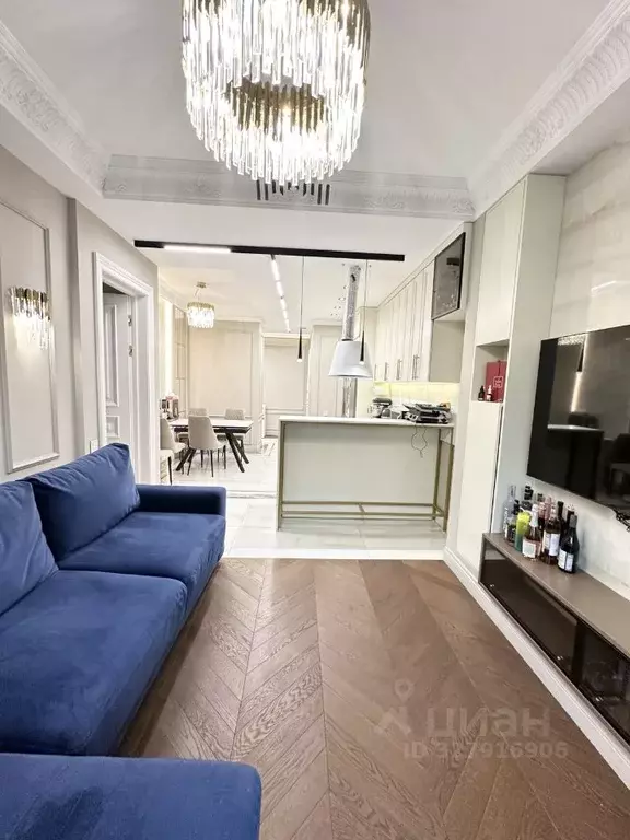 3-к кв. Москва Ленинградский просп., 29к3 (72.8 м) - Фото 1