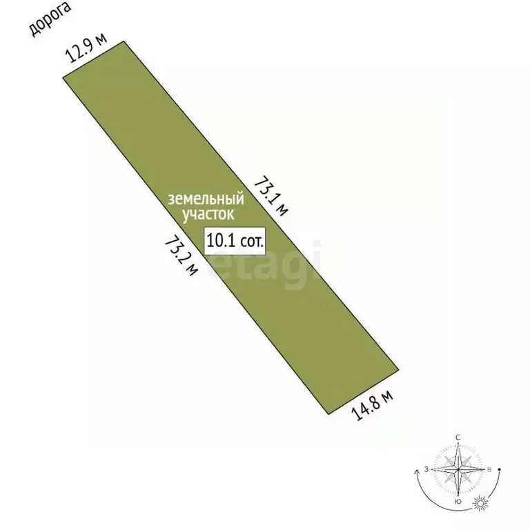 Участок в Костромская область, Костромской район, Середняковское ... - Фото 2