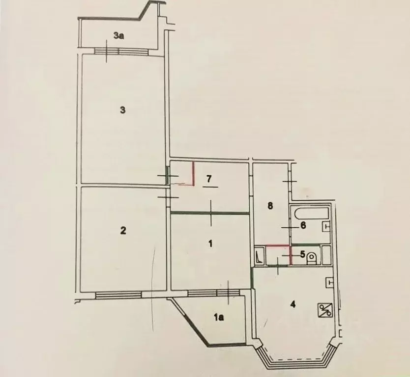 3-к кв. Москва ул. Кашенкин Луг, 6к3 (74.6 м) - Фото 0