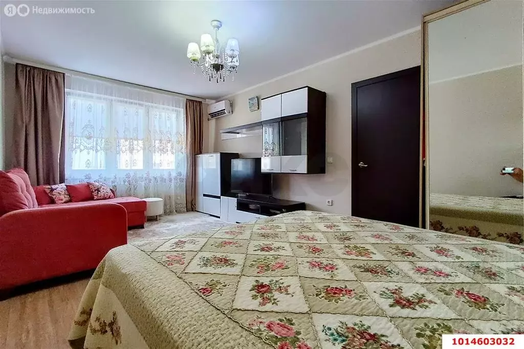 1-комнатная квартира: Краснодар, Кружевная улица, 7 (40 м) - Фото 1