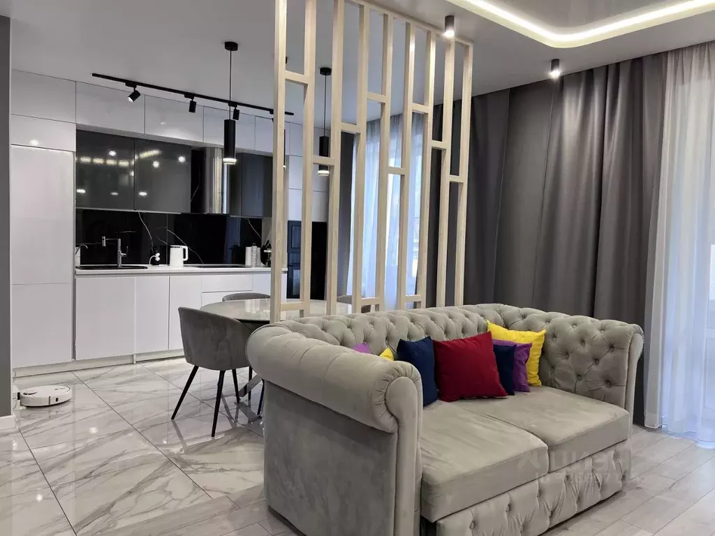 1-к кв. Татарстан, Казань ул. Фикрята Табеева, 1 (61.5 м) - Фото 1