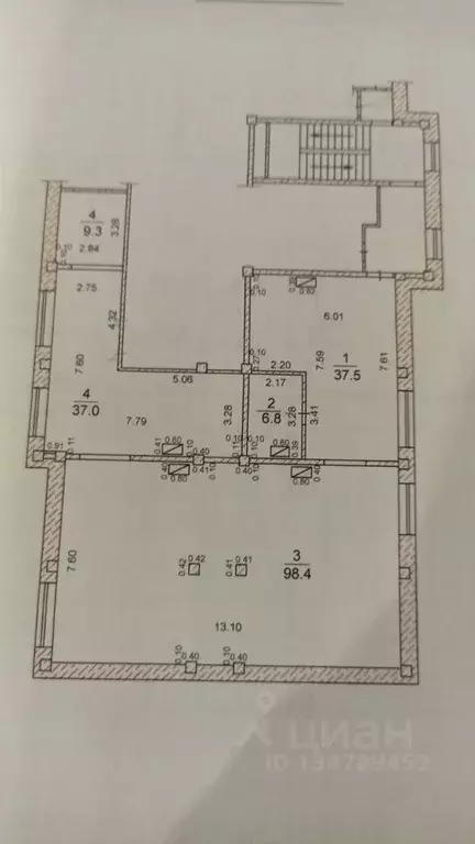 Свободной планировки кв. Хакасия, Абакан ул. Чертыгашева, 69 (189.0 м) - Фото 2