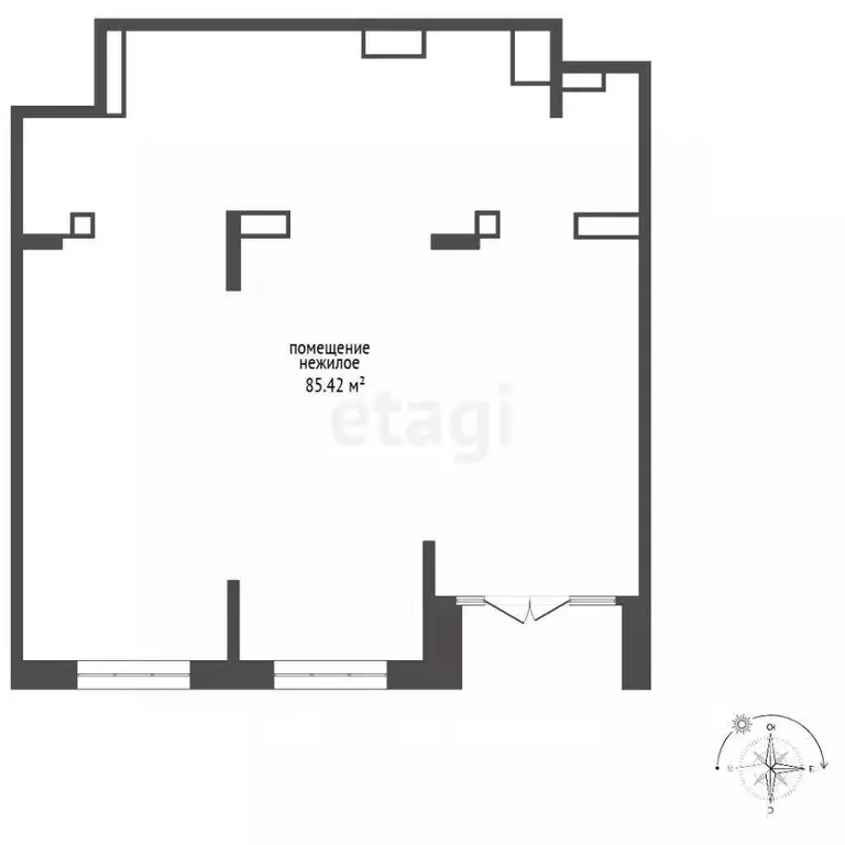 Помещение свободного назначения в Тюменская область, Тюмень ул. Андрея ... - Фото 1