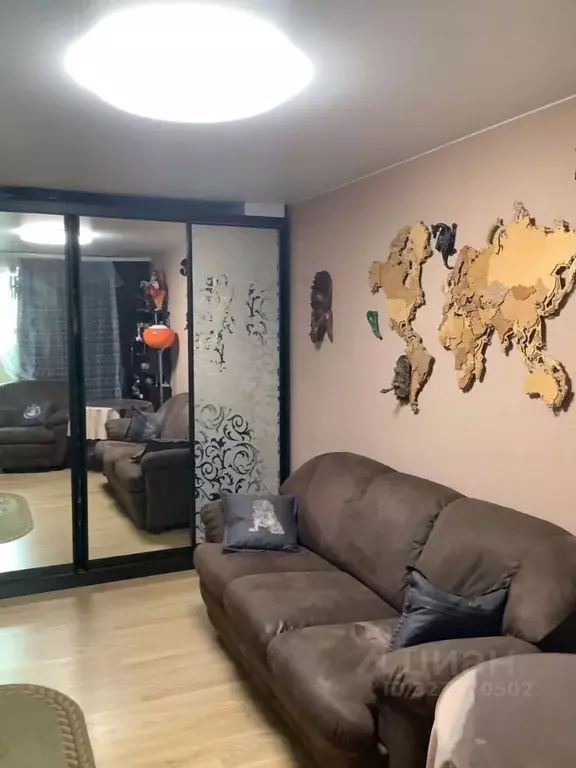 1-к кв. Ленинградская область, Мурино Всеволожский район, Новая ул., ... - Фото 2