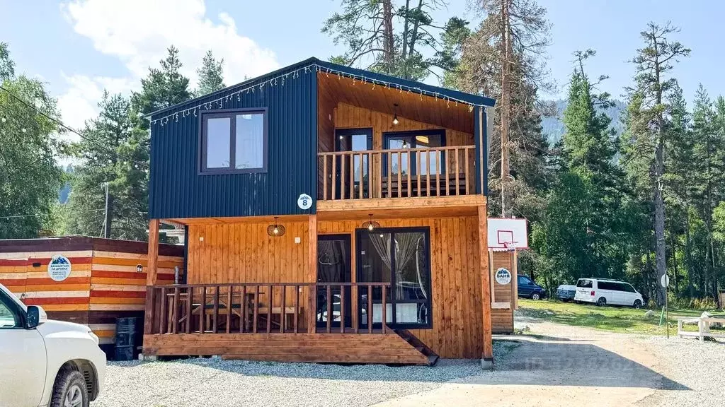 Дом в Карачаево-Черкесия, Зеленчукский район, с. Архыз  (85 м) - Фото 1