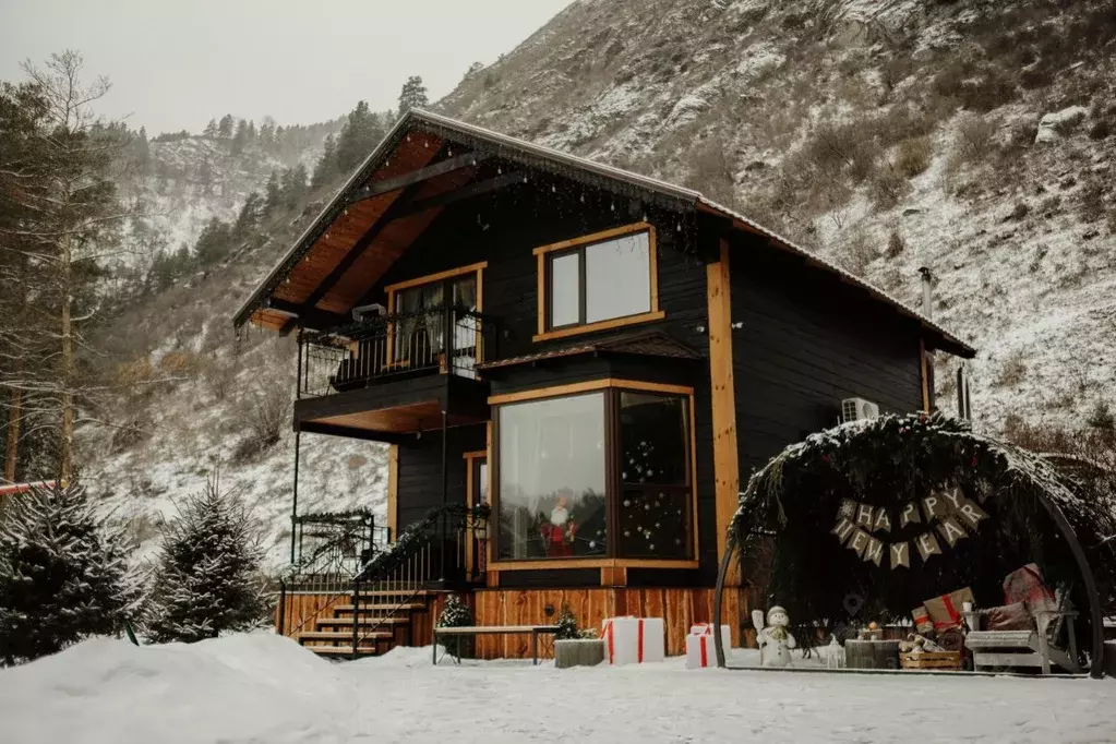 Дом в Алтай, Майминский район, с. Манжерок Подгорная ул., 9А (120 м) - Фото 1