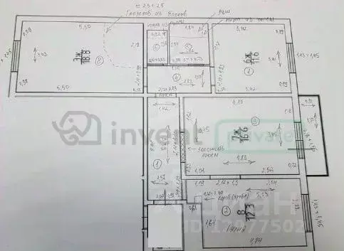 3-к кв. Калининградская область, Калининград Пригородная ул., 13к1 ... - Фото 2