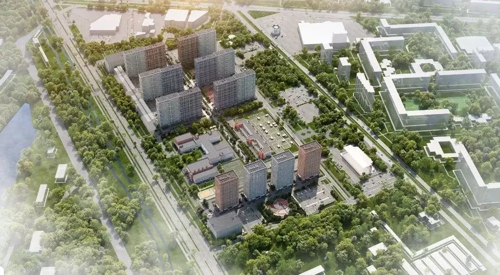 Офис в Санкт-Петербург Морская миля жилой комплекс (74 м) - Фото 2