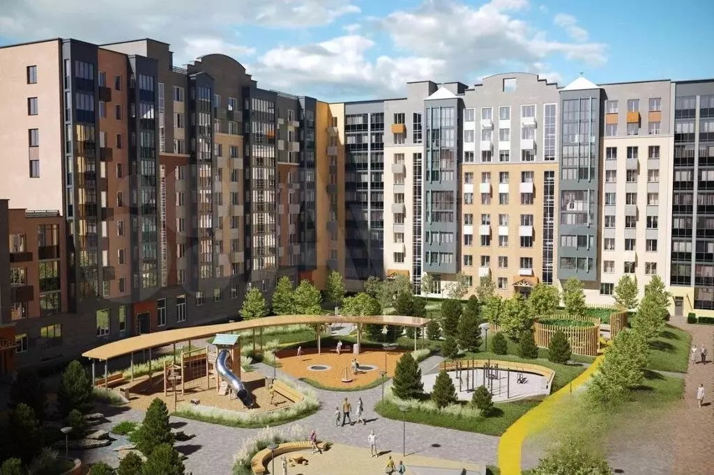 3-к. квартира, 82 м, 4/7 эт. - Фото 1