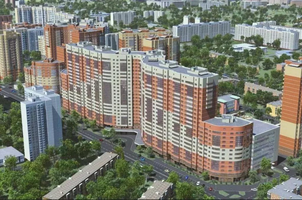 1-к кв. Московская область, Люберцы ул. Кирова, 9к2 (40.0 м) - Фото 0