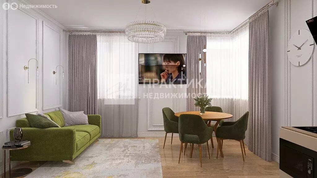 3-комнатная квартира: Москва, Никулинская улица, 8к1 (58.8 м) - Фото 2