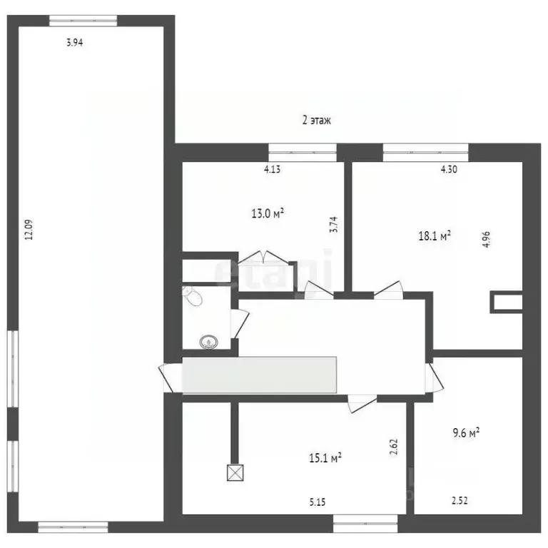 Дом в Вологодская область, Вологда ул. 6-я Садовая, 10 (200 м) - Фото 2